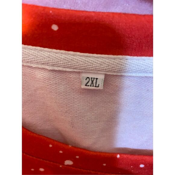Unbranded women’s plus size red long sleeve Xmas sweater size 2x - Picture 4 of 4